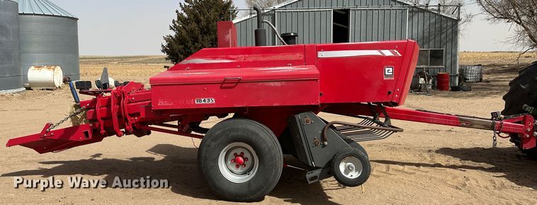 image for item KX9196 2013 Massey Ferguson 1843S  self-contained small square baler