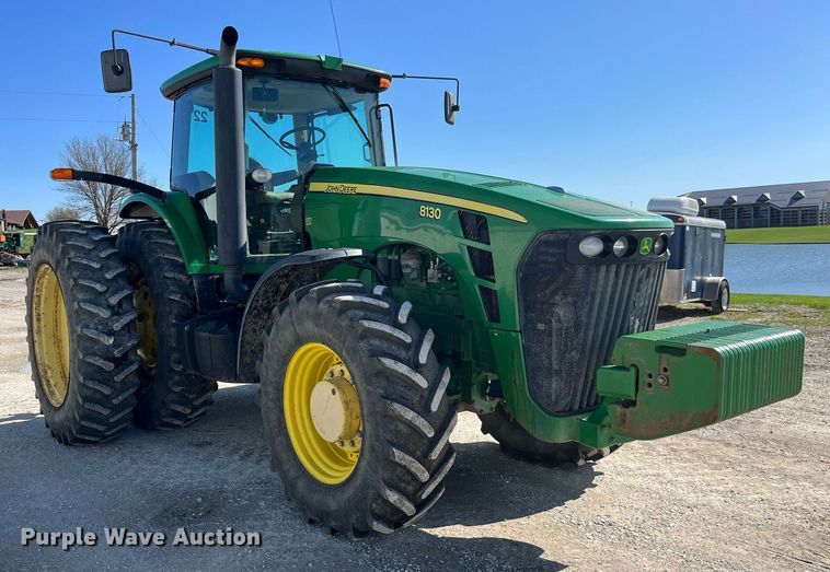image for item LA9922 2008 John Deere 8130  MFWD tractor