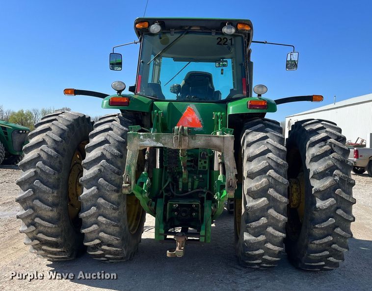 image for item LA9922 2008 John Deere 8130  MFWD tractor