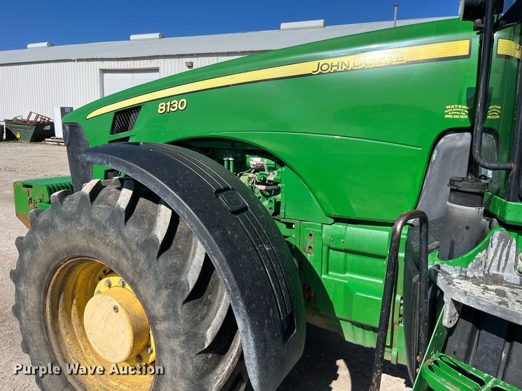 image for item LA9922 2008 John Deere 8130  MFWD tractor