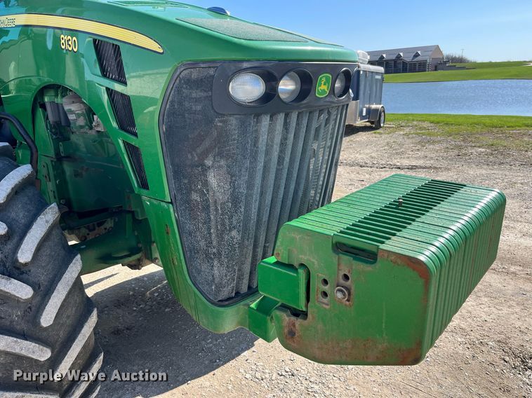 image for item LA9922 2008 John Deere 8130  MFWD tractor