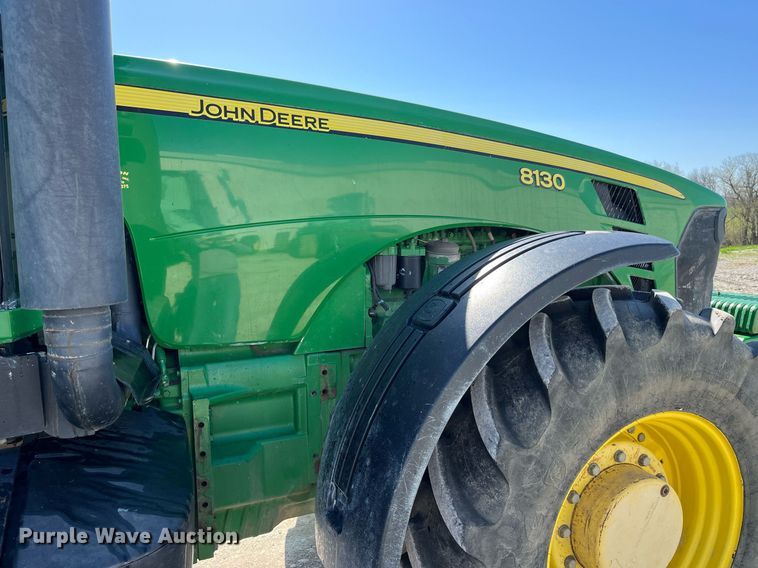 image for item LA9922 2008 John Deere 8130  MFWD tractor
