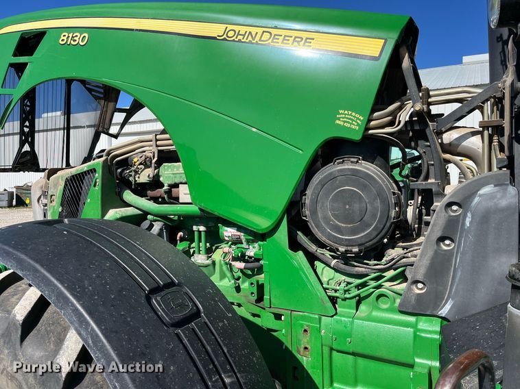 image for item LA9922 2008 John Deere 8130  MFWD tractor