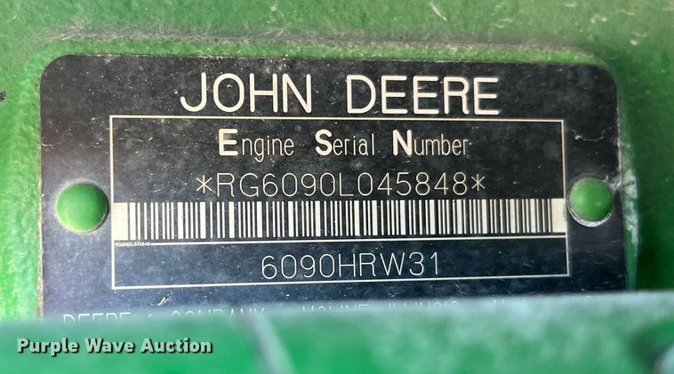 image for item LA9922 2008 John Deere 8130  MFWD tractor