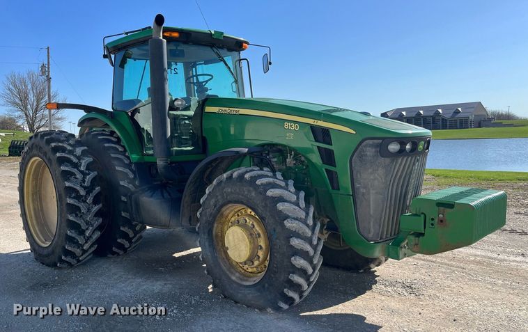 image for item LA9923 2008 John Deere 8130  MFWD tractor