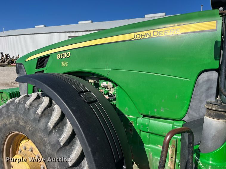 image for item LA9923 2008 John Deere 8130  MFWD tractor