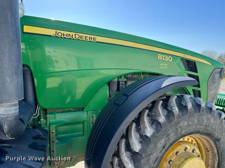 image for item LA9923 2008 John Deere 8130  MFWD tractor