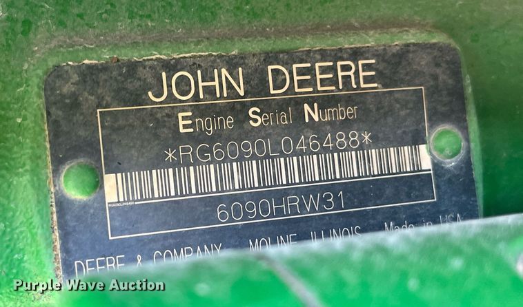 image for item LA9923 2008 John Deere 8130  MFWD tractor