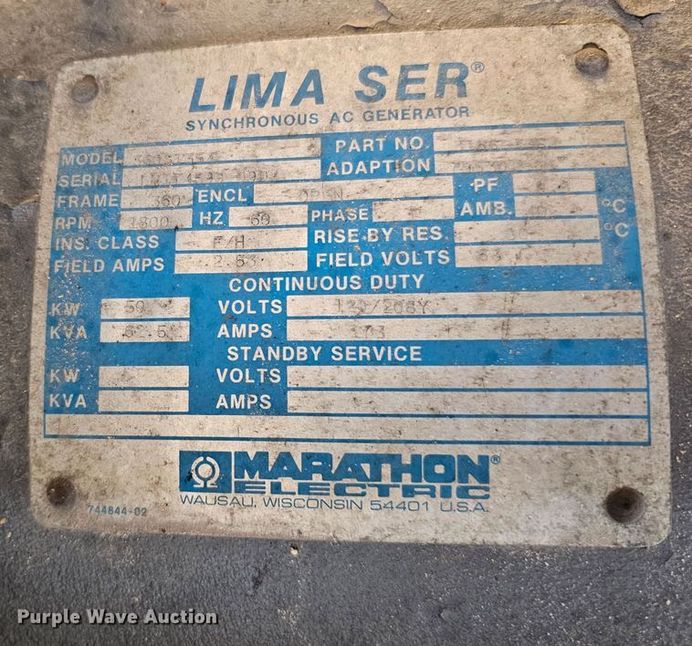image for item LE9361 Jet Electric EZ-50  generator