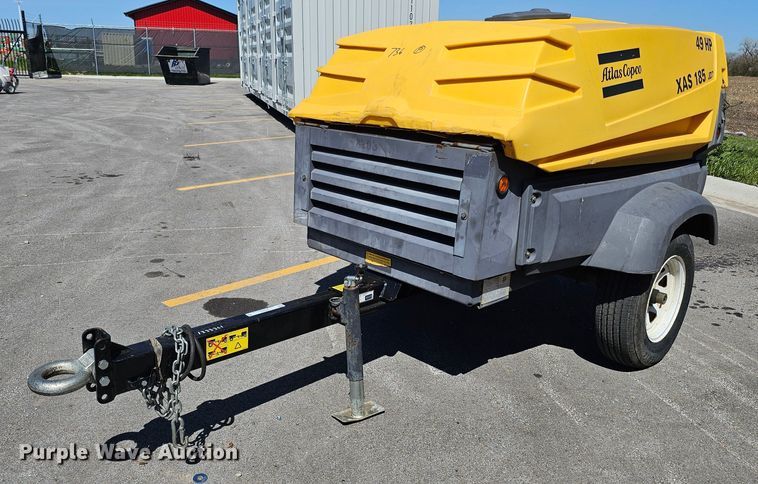 image for item LE9362 Atlas Copco XAS 185 JD7  air compressor