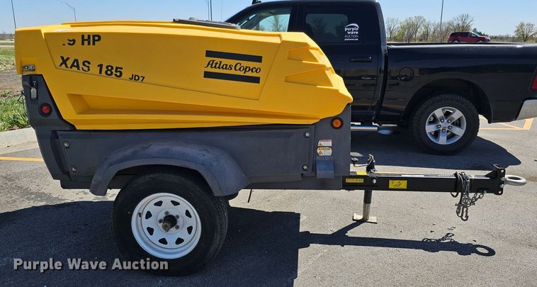 image for item LE9362 Atlas Copco XAS 185 JD7  air compressor