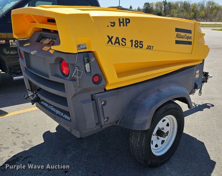 image for item LE9362 Atlas Copco XAS 185 JD7  air compressor