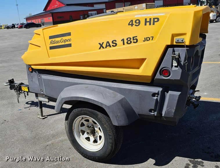 image for item LE9362 Atlas Copco XAS 185 JD7  air compressor