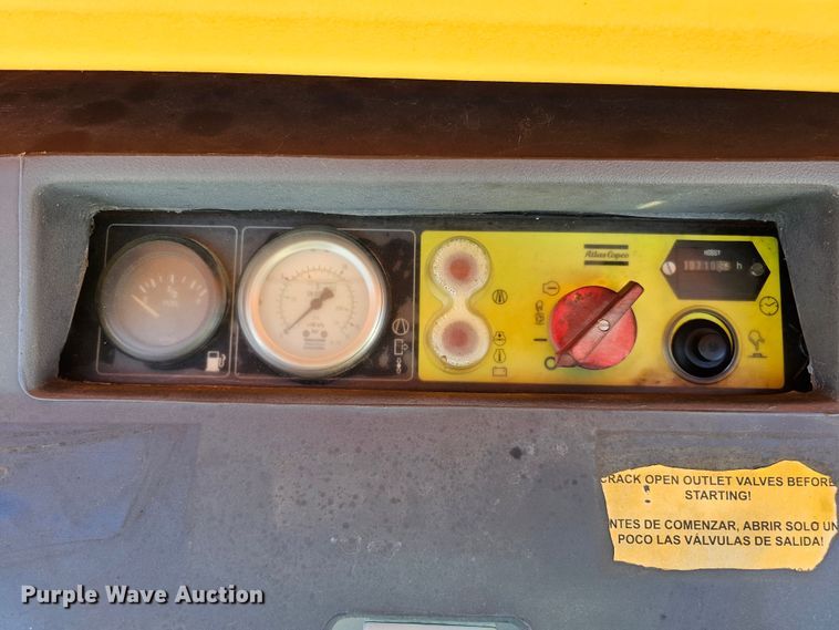 image for item LE9362 Atlas Copco XAS 185 JD7  air compressor