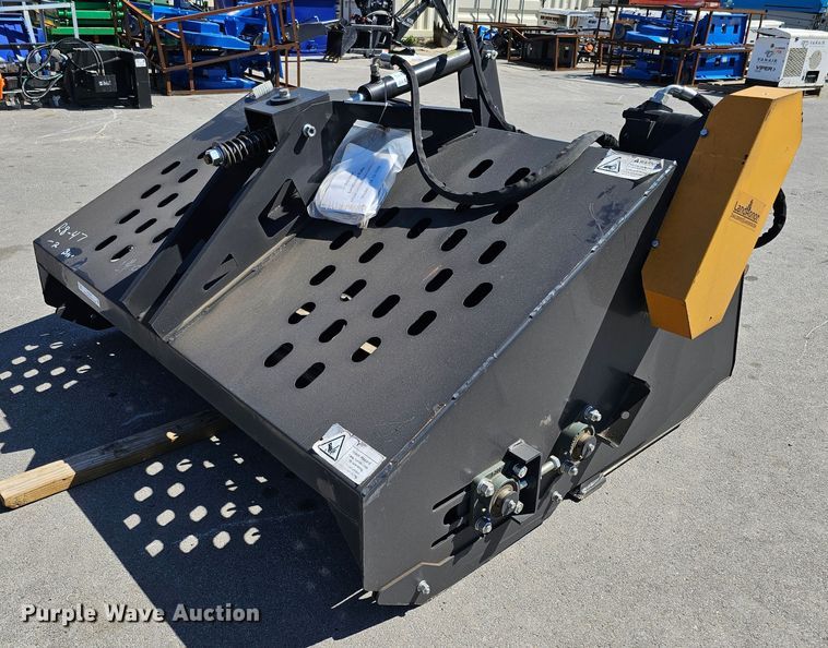 image for item LE9367 2023 Land Honor LR-12-72W  skid steer landscape rake
