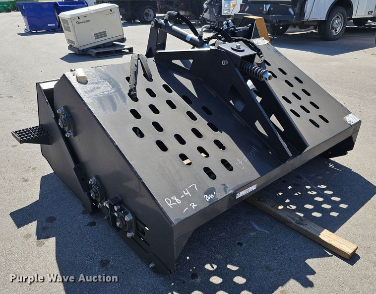 image for item LE9367 2023 Land Honor LR-12-72W  skid steer landscape rake