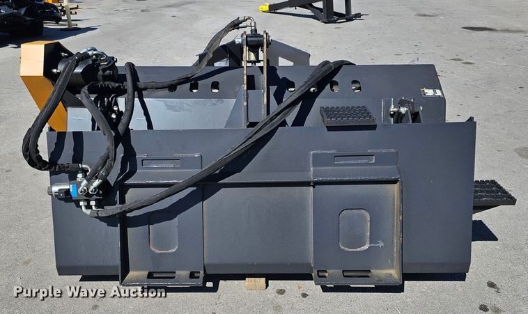 image for item LE9367 2023 Land Honor LR-12-72W  skid steer landscape rake