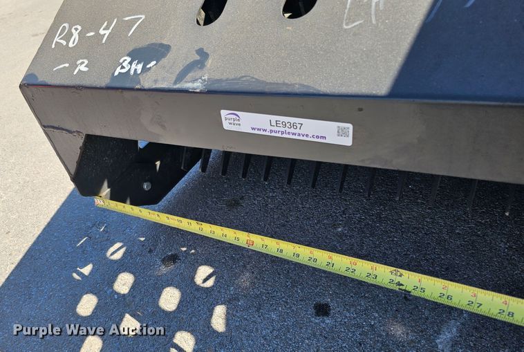 image for item LE9367 2023 Land Honor LR-12-72W  skid steer landscape rake