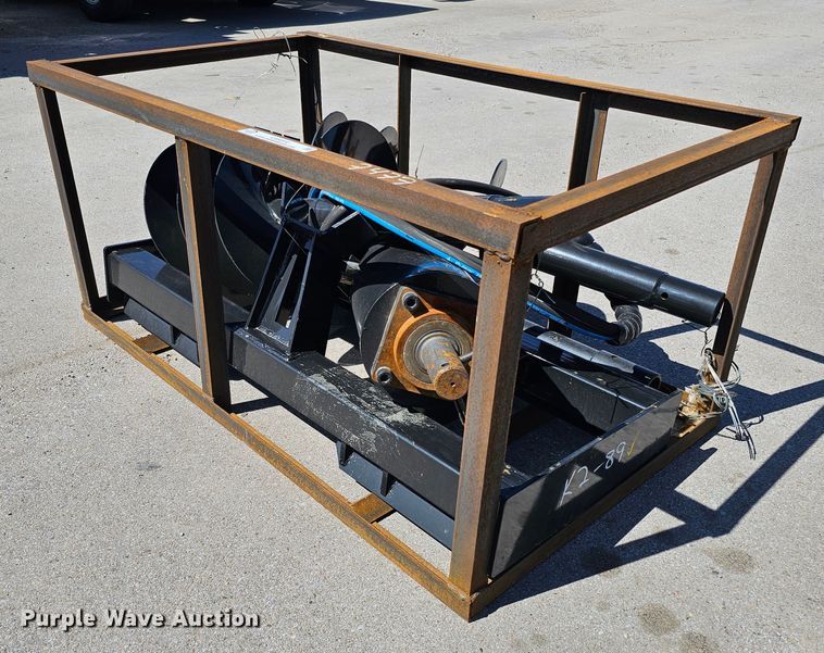 image for item LE9372 2022 Mower King SSECAG-Y  skid steer auger