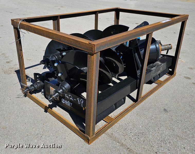 image for item LE9372 2022 Mower King SSECAG-Y  skid steer auger