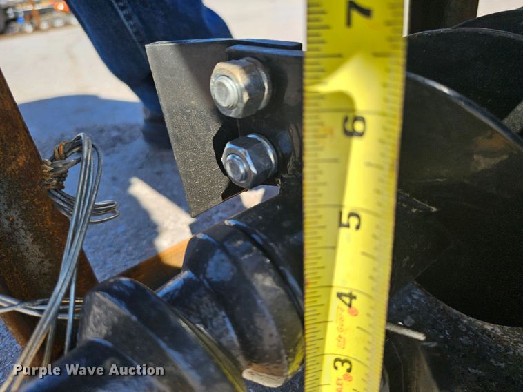 image for item LE9372 2022 Mower King SSECAG-Y  skid steer auger