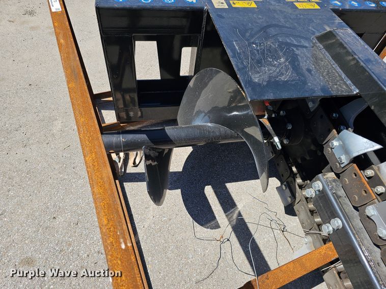 image for item LE9373 2022 Mower King ECSSCT72  skid steer trencher