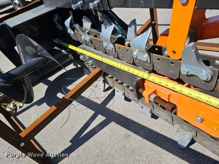 image for item LE9373 2022 Mower King ECSSCT72  skid steer trencher