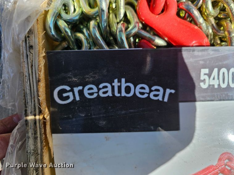 image for item LE9375 (5) GreatBear ratchet binders