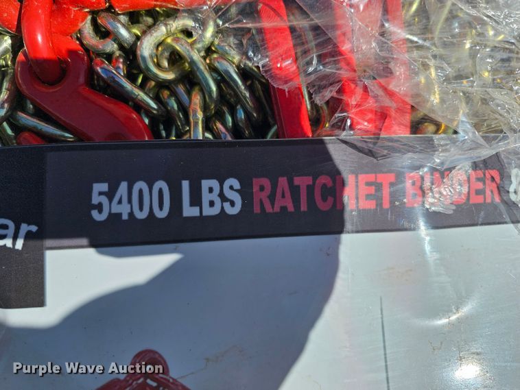 image for item LE9375 (5) GreatBear ratchet binders