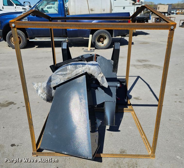 image for item LE9376 2022 Mower King SSBX42S  skid steer wood chipper