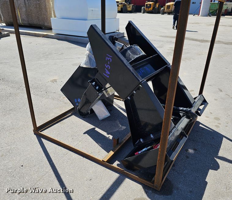 image for item LE9376 2022 Mower King SSBX42S  skid steer wood chipper