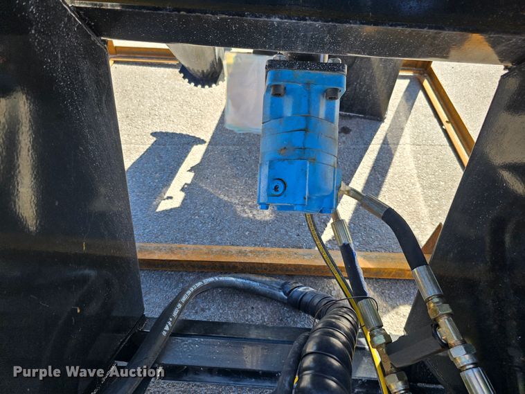 image for item LE9376 2022 Mower King SSBX42S  skid steer wood chipper