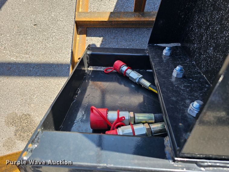 image for item LE9376 2022 Mower King SSBX42S  skid steer wood chipper