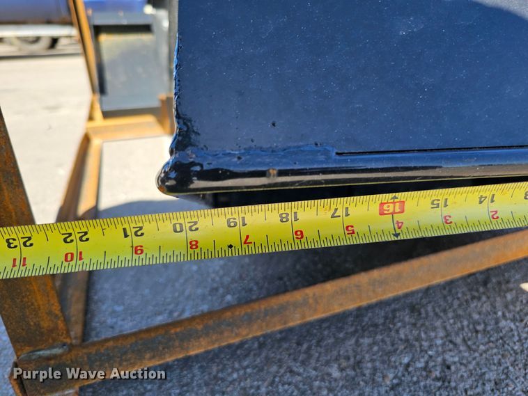 image for item LE9376 2022 Mower King SSBX42S  skid steer wood chipper