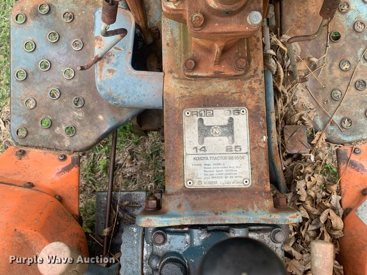 image for item LH9564 1978 Kubota B6100E  tractor