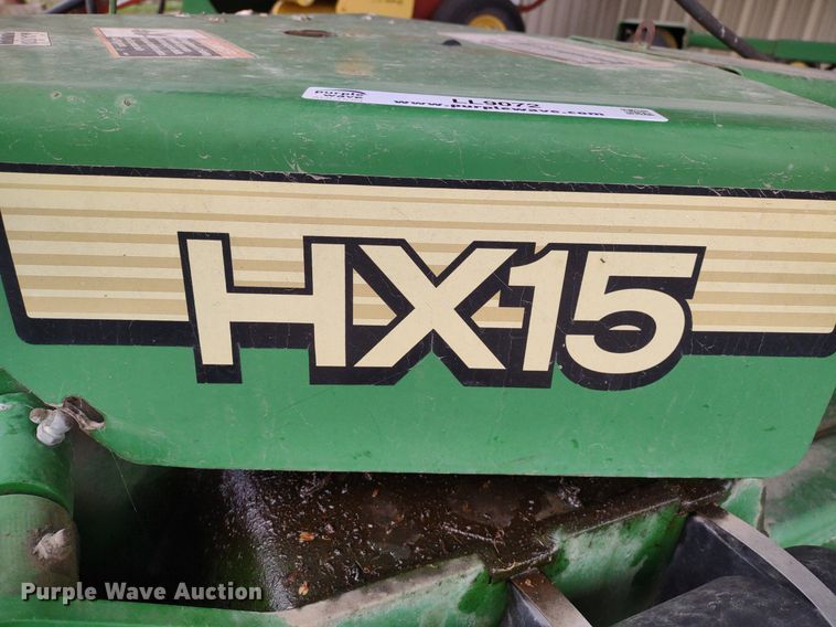 image for item LL9072 John Deere HX15  batwing rotary mower