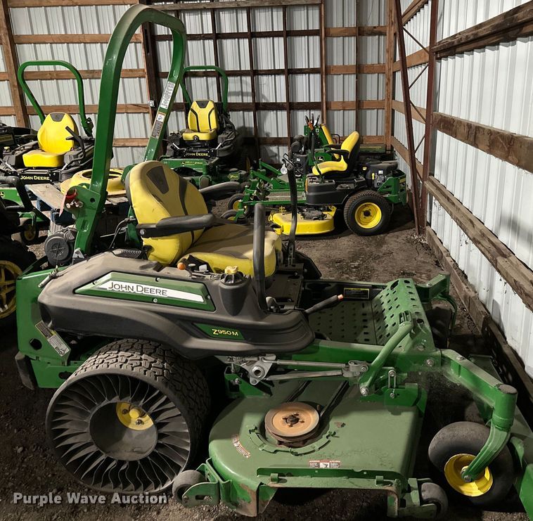 image for item LN9192 2017 John Deere Z950M  ZTR lawn mower