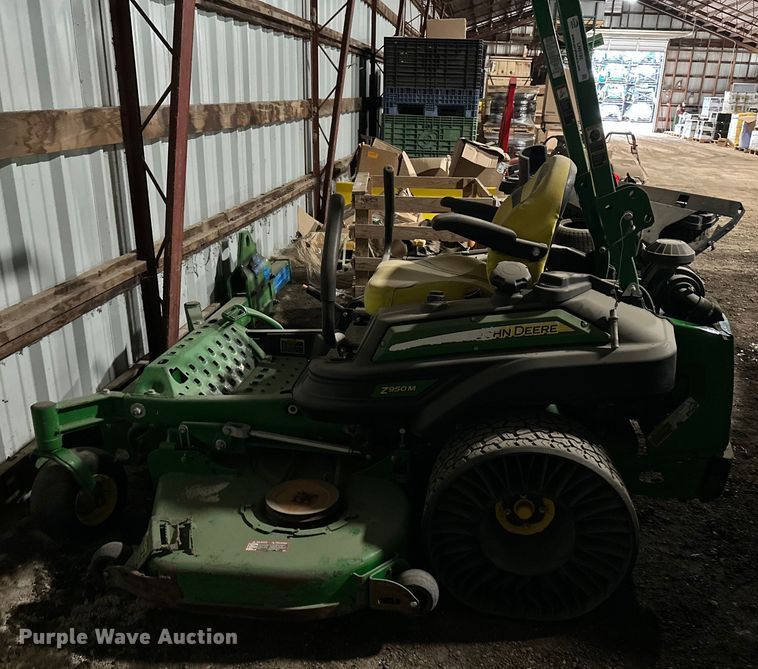 image for item LN9192 2017 John Deere Z950M  ZTR lawn mower