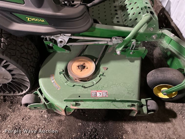image for item LN9192 2017 John Deere Z950M  ZTR lawn mower