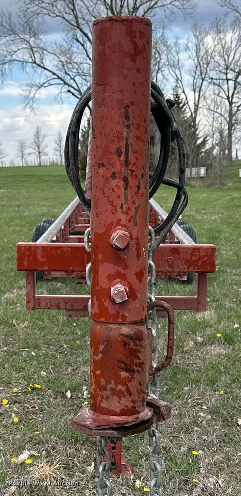 image for item LN9408 Red Rhino  hay bale trailer