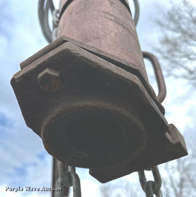 image for item LN9408 Red Rhino  hay bale trailer