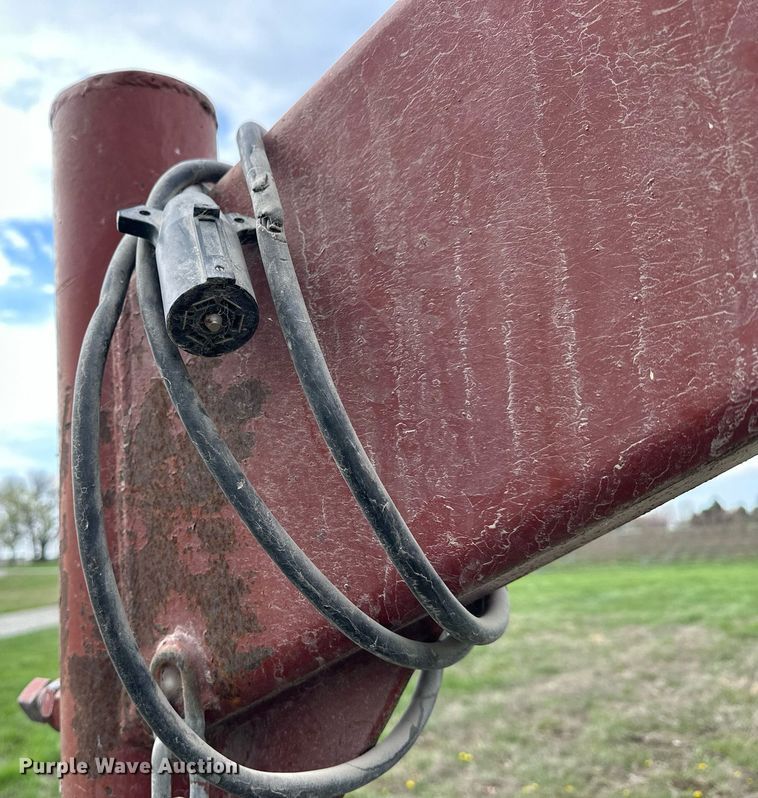 image for item LN9408 Red Rhino  hay bale trailer