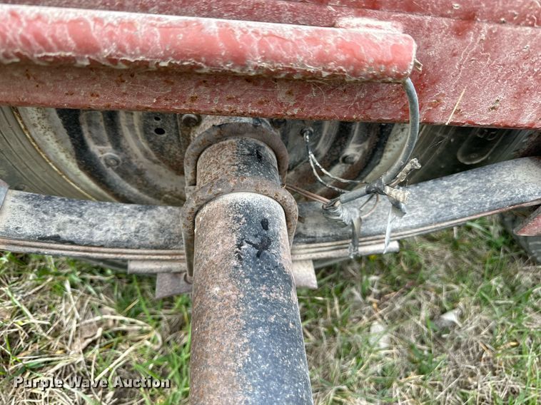 image for item LN9408 Red Rhino  hay bale trailer