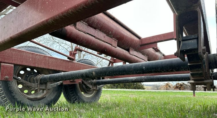 image for item LN9408 Red Rhino  hay bale trailer