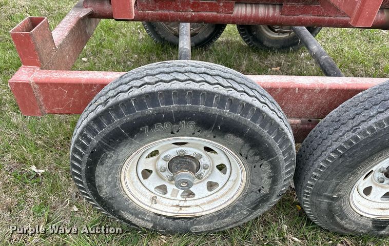 image for item LN9408 Red Rhino  hay bale trailer