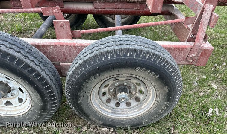 image for item LN9408 Red Rhino  hay bale trailer