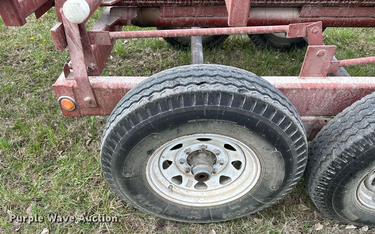 image for item LN9408 Red Rhino  hay bale trailer