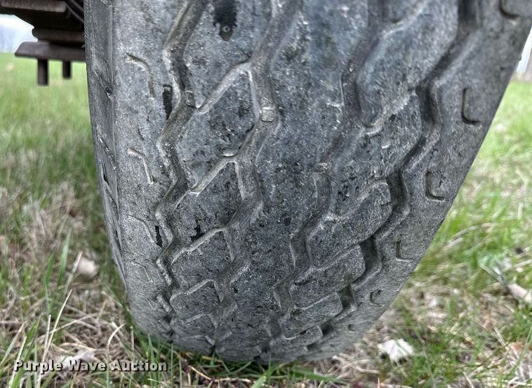 image for item LN9408 Red Rhino  hay bale trailer