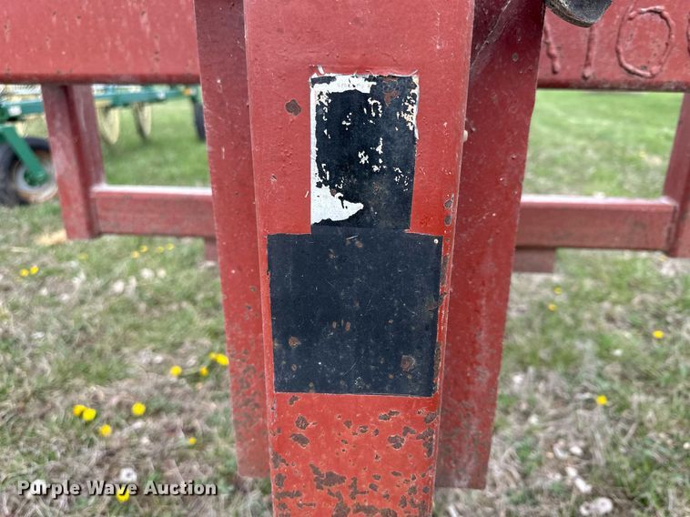 image for item LN9408 Red Rhino  hay bale trailer