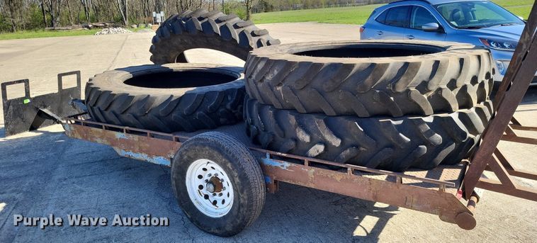 image for item LR9218 (4) Firestone Radial All Traction 380/105R50 tractor tires